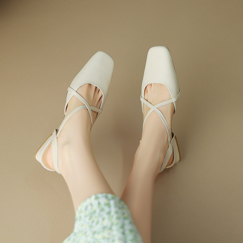 Mirelle Leather Flats