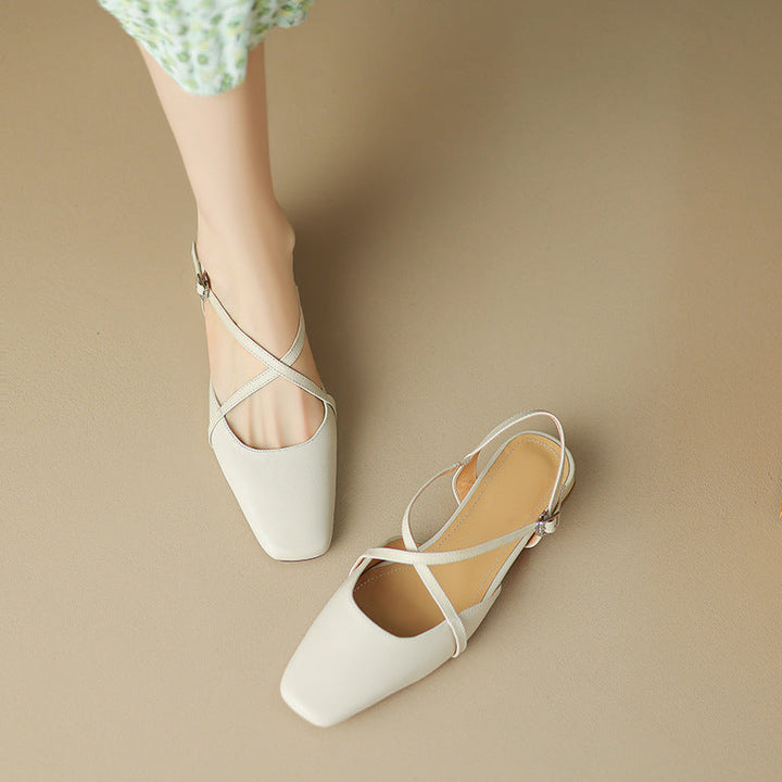 Mirelle Leather Flats