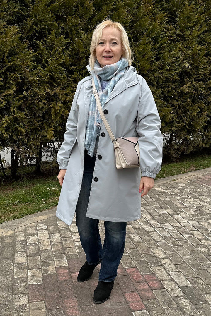 Rachel™ - Water-Resistant Oversized Hooded Windbreaker