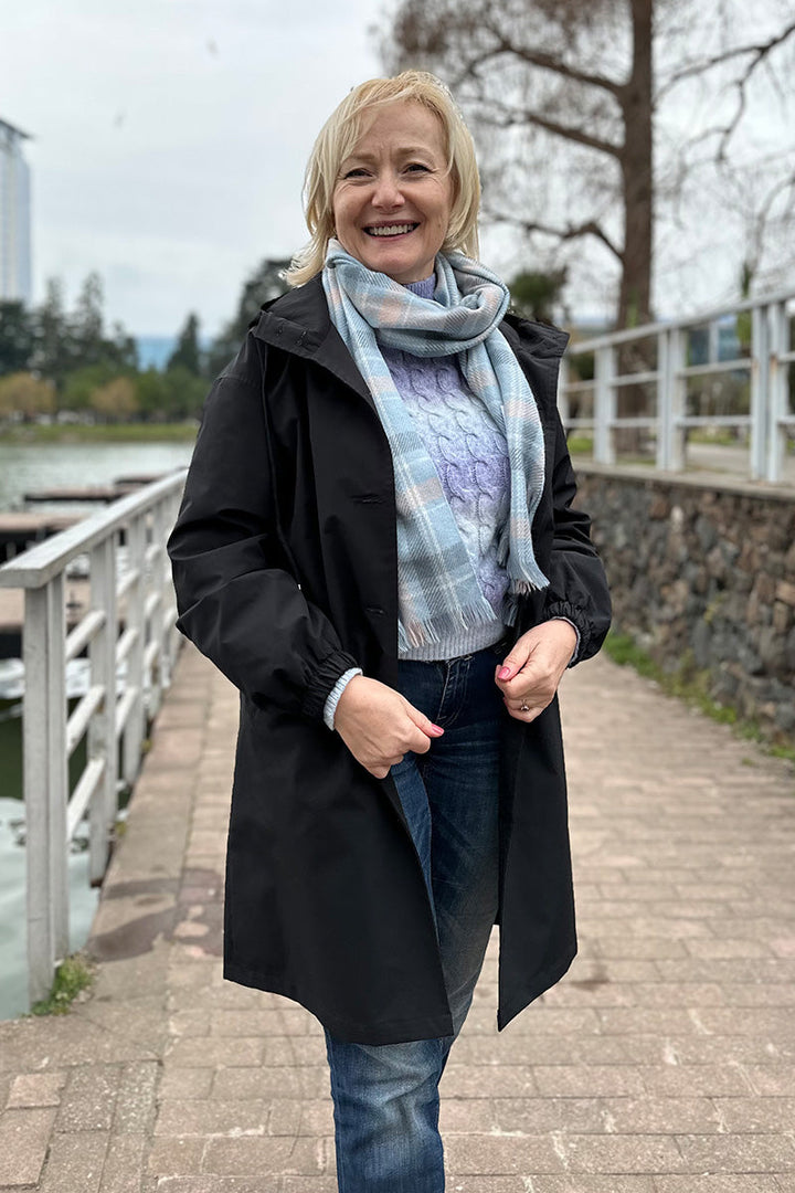 Rachel™ - Water-Resistant Oversized Hooded Windbreaker