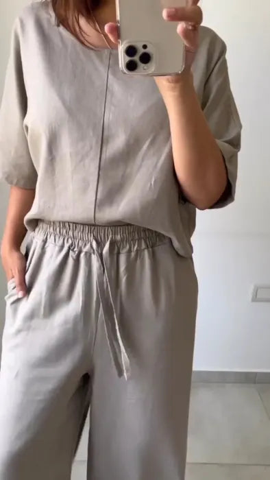 Lucía | Linen 2 Piece Set