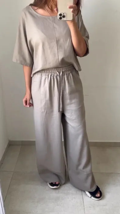 Lucía | Linen 2 Piece Set