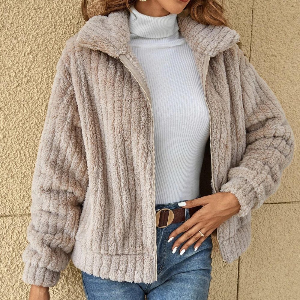 Stacey™ - Casual Plush Cardigan