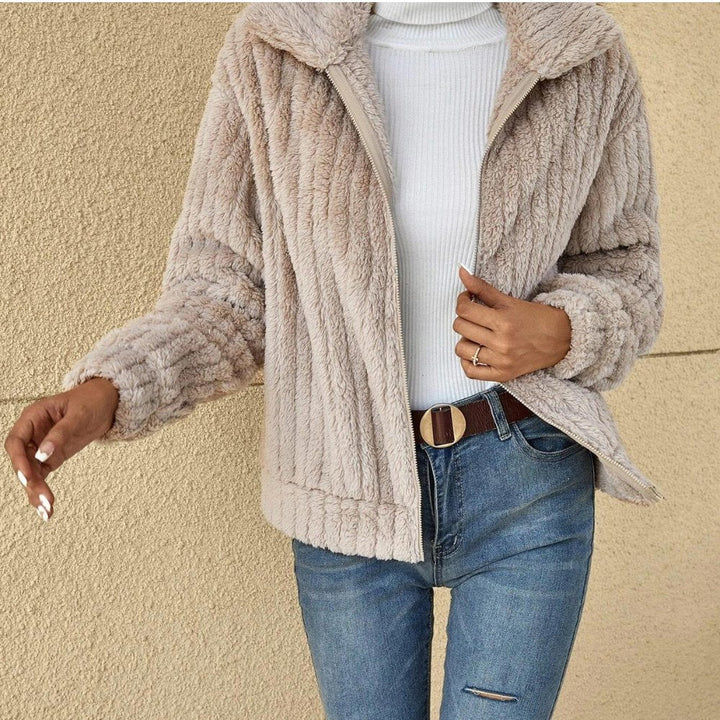 Stacey™ - Casual Plush Cardigan