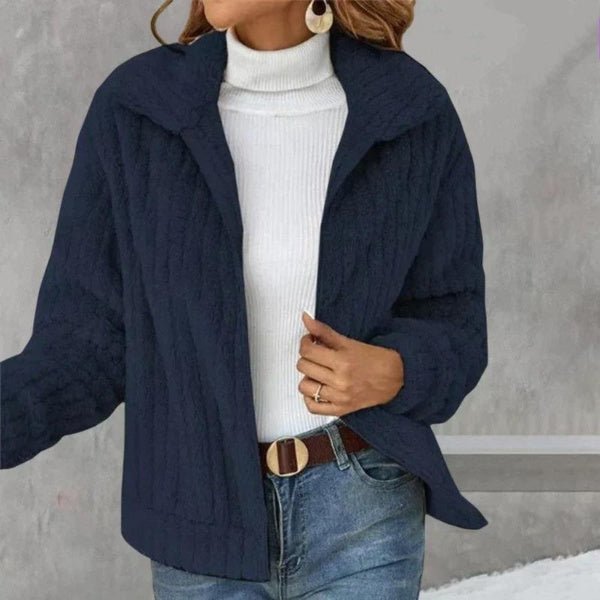 Stacey™ - Casual Plush Cardigan